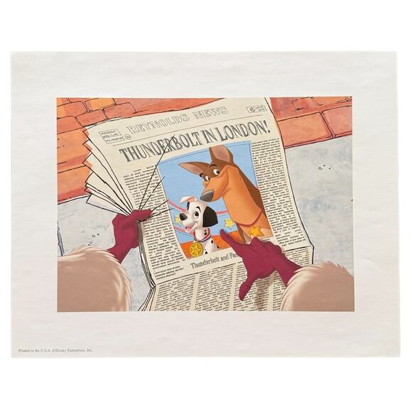101 Dalmatians Lithographs Set of 3 Walt Disney Store - Picture 3 of 7
